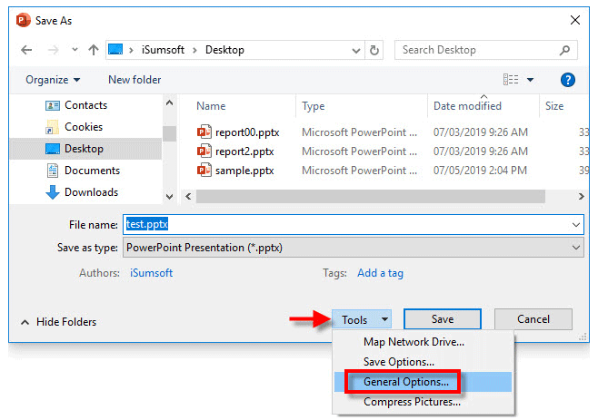 remove ppt password to modify it