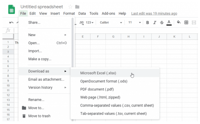 unportect excel with google sheets
