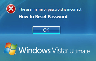 How to reset Vista Password